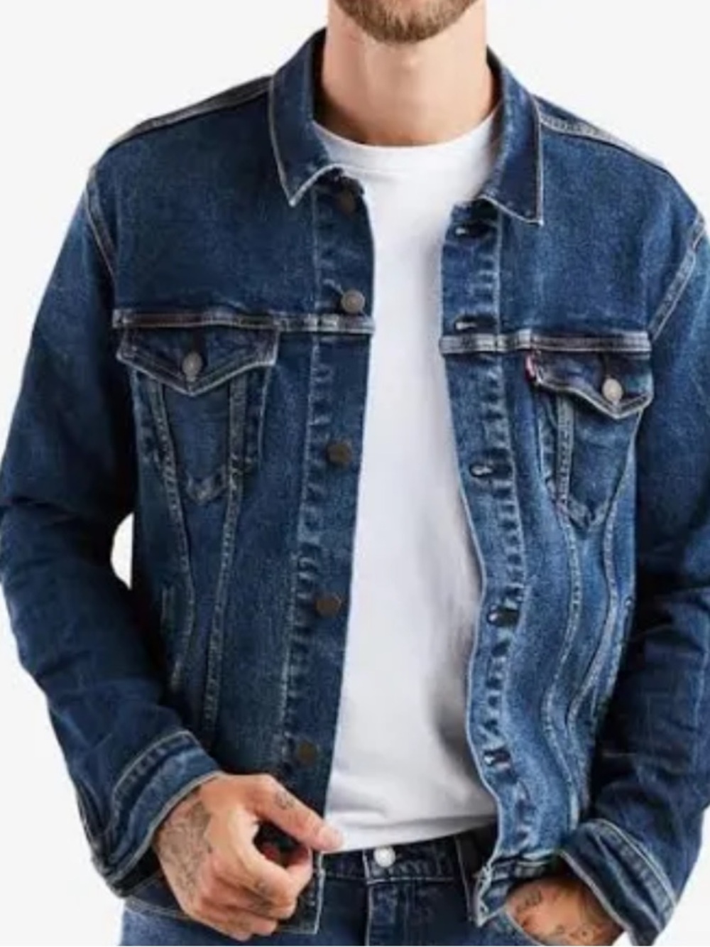 LEVIS STRAUSS➕Trucker Jacket - Picture 3 of 10